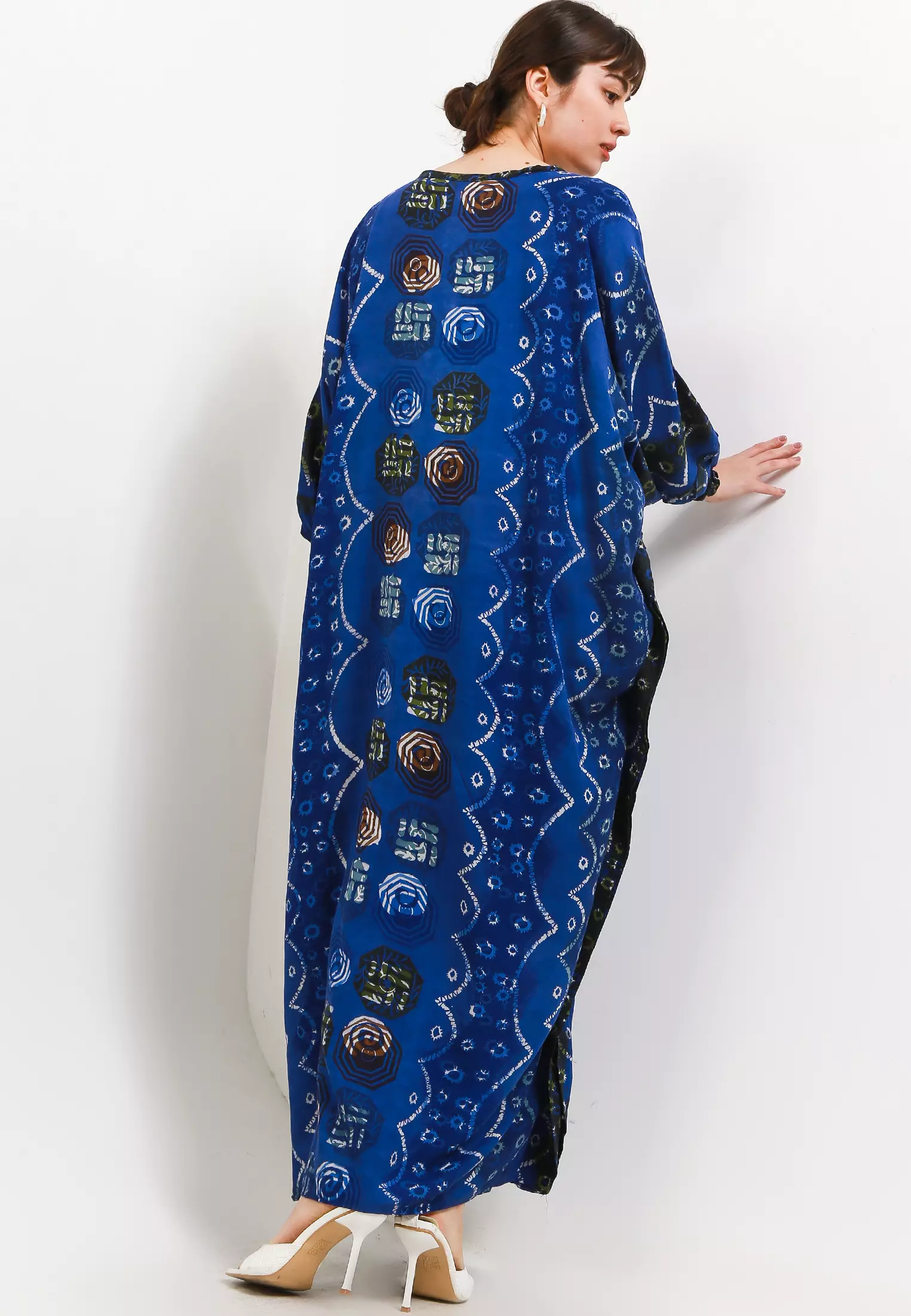 Kaftan Zanitha Soft Blue-Soft Blue