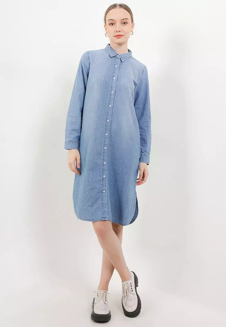 Ginevra Denim Shirt Dress
