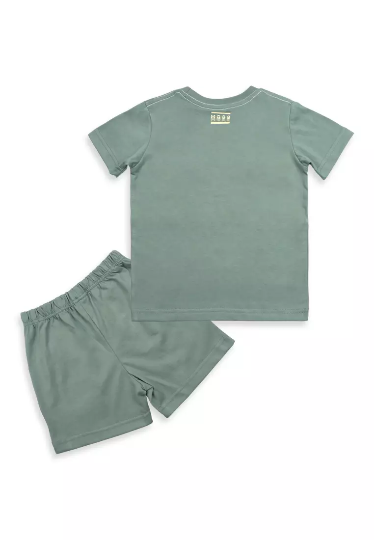 Boys Sando Combi with Short Set