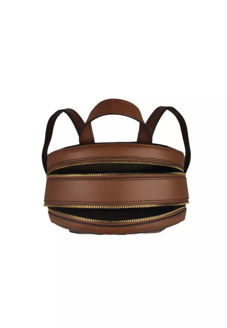 Jaycee Medium Logo Backpack In Brown 35S2G8TB2B