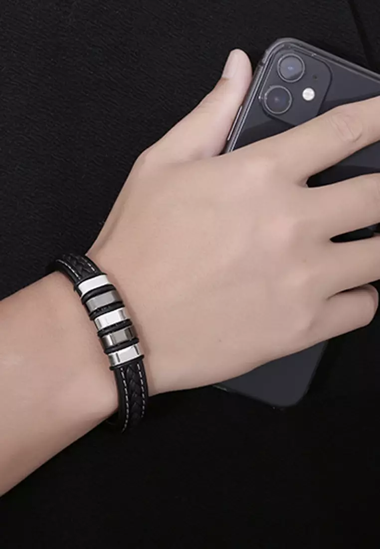 Men's Leather Bracelet