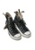 Twenty Eight Shoes black High Top Canvas Zipper Sneakers XO-01 E39B4SH74A02AFGS_2
