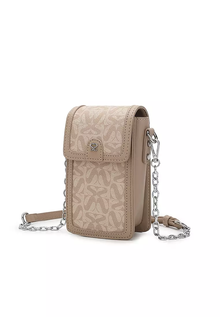 Women's Sling Bag / Crossbody Bag / Shoulder Bag - Beige