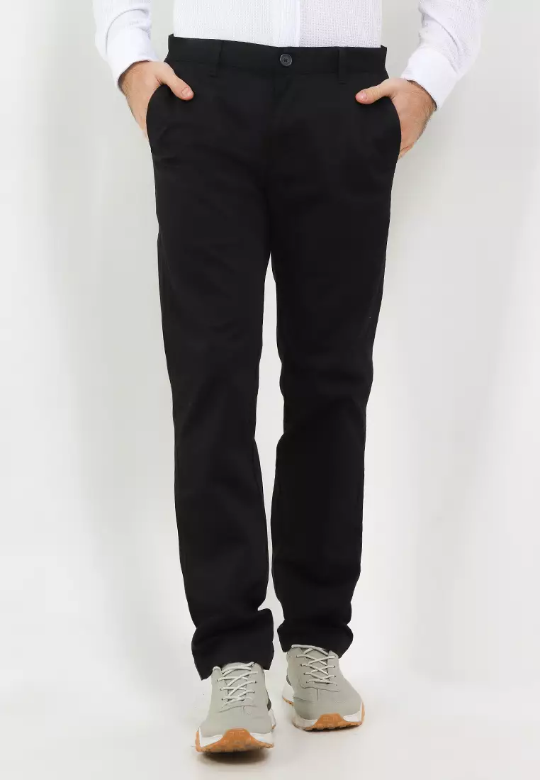 Jual Giordano Men's Essential Khakis Pants Original 2025 | ZALORA ...
