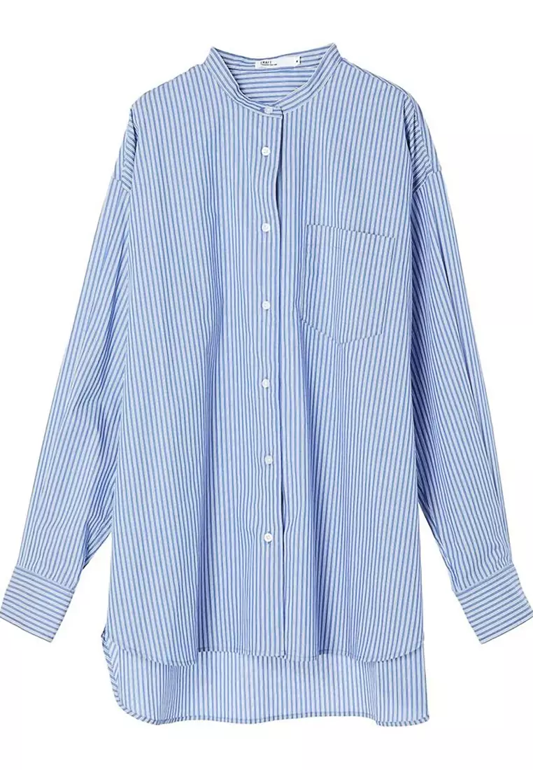 Craft Standard Boutique - Hayato Band Collar Shirt