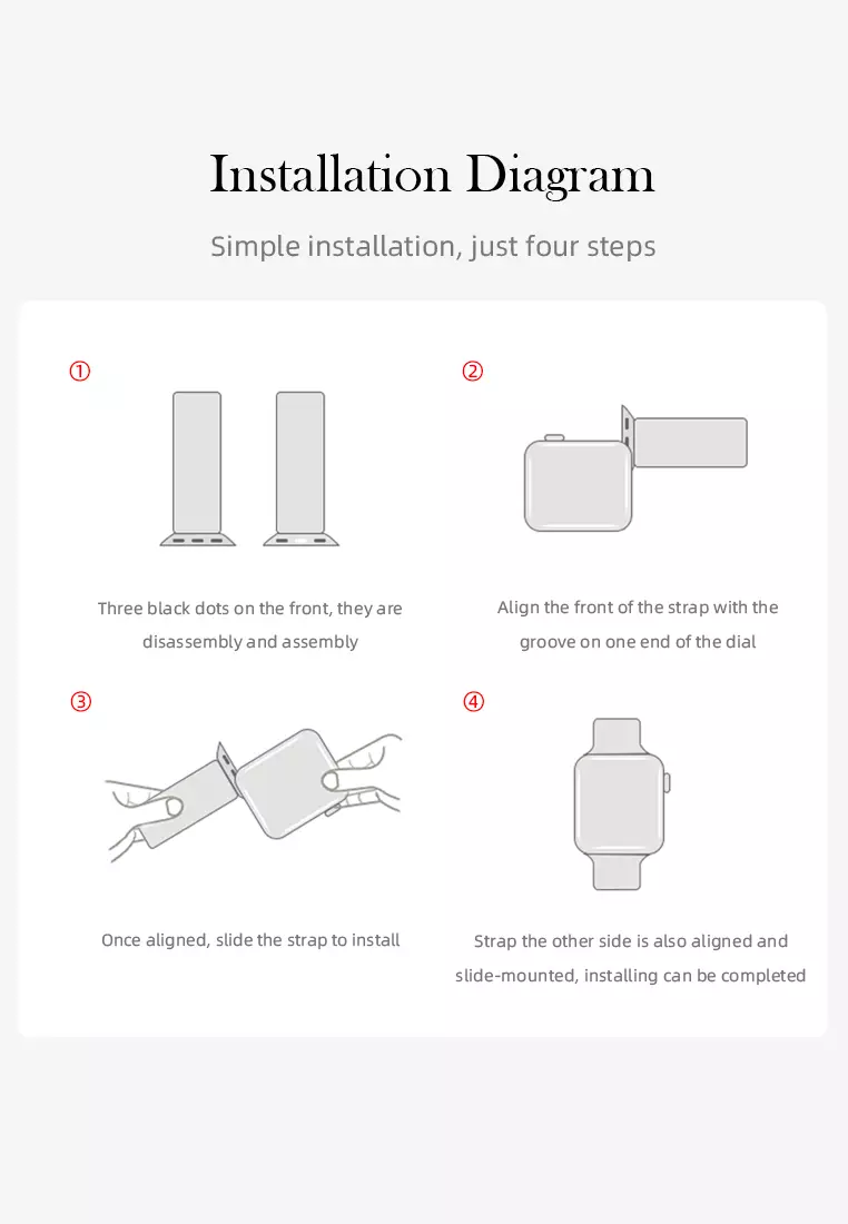 Tali Jam Mesh Strap Apple Watch Strap Jam Tangan Wanita/Pria 38/40/41mm iridescence