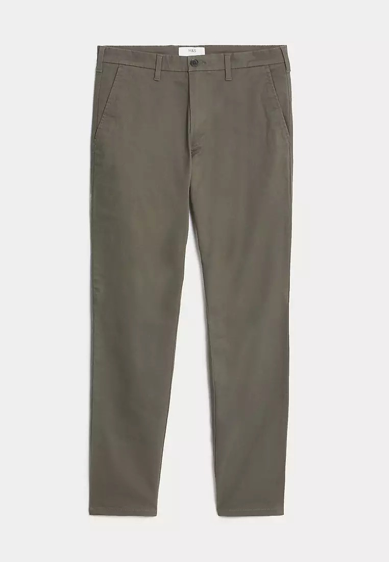 Slim Fit Stretch Chinos