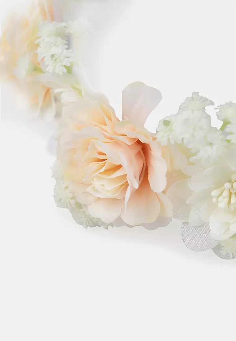 HEADBAND WITH FLOWERS