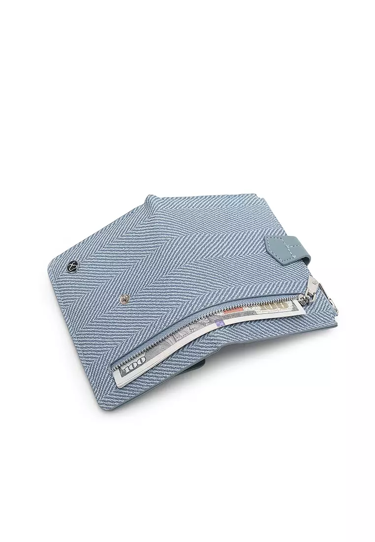 Women's Short Wallet / Purse - Blue