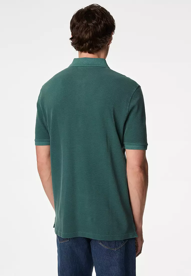 Pure Cotton Polo Shirt