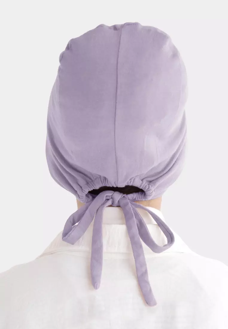 Ciput Tali Inner Hijab Rayon Basic Dalaman Hijab - Iris Purple