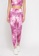 Clovia pink Clovia Snug Fit Ankle-Length High-Rise Active Tie-Dye Print Tights in Pink A275FAA7E7D876GS_3