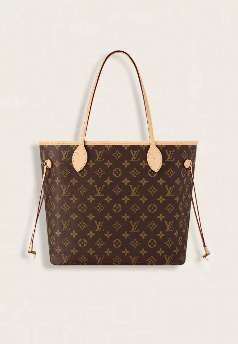 Neverfull MM Monogram Cerise Red