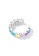 925 Signature silver 925 SIGNATURE Rainbow Heart Open Cut Ear Cuff 81CC6ACD6A66DAGS_4