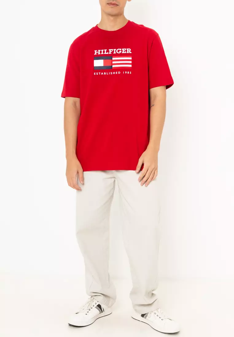 Americana Monotype Flag Box Tee - Tommy Mainline