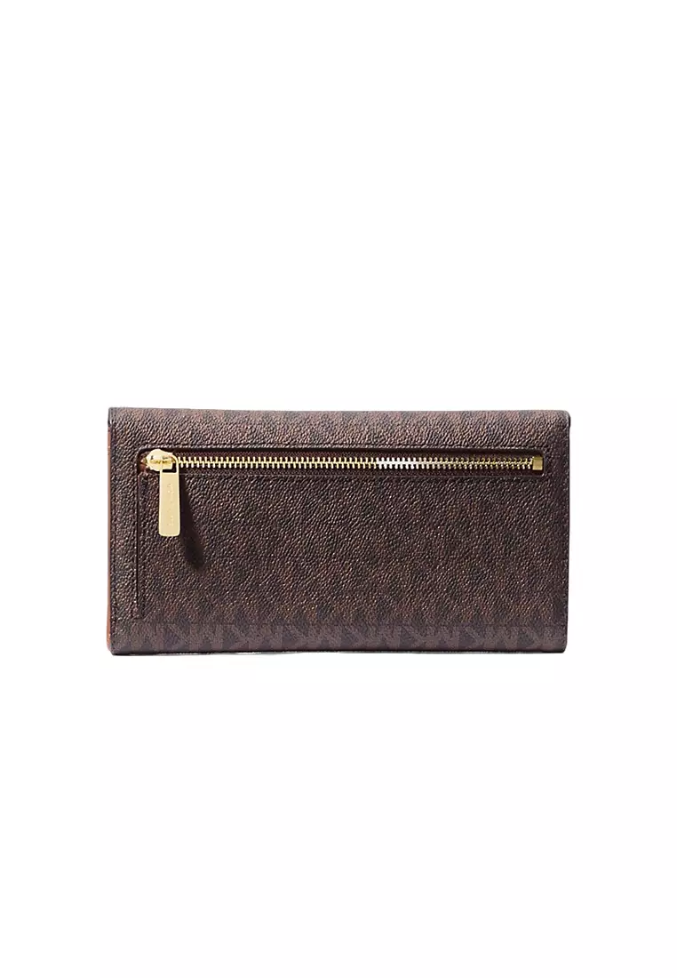 Jet Set 女士錢包棕色35F8GTVF3B