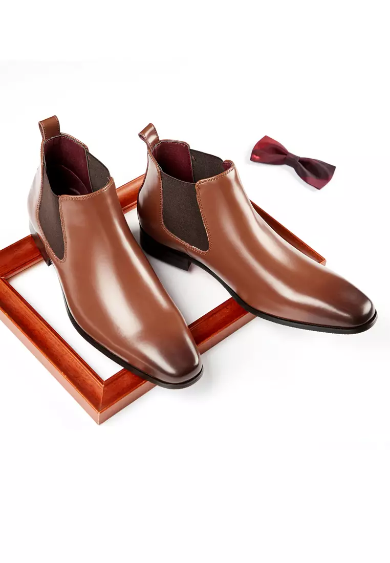 Gin Leather Chelsea Boot KB712