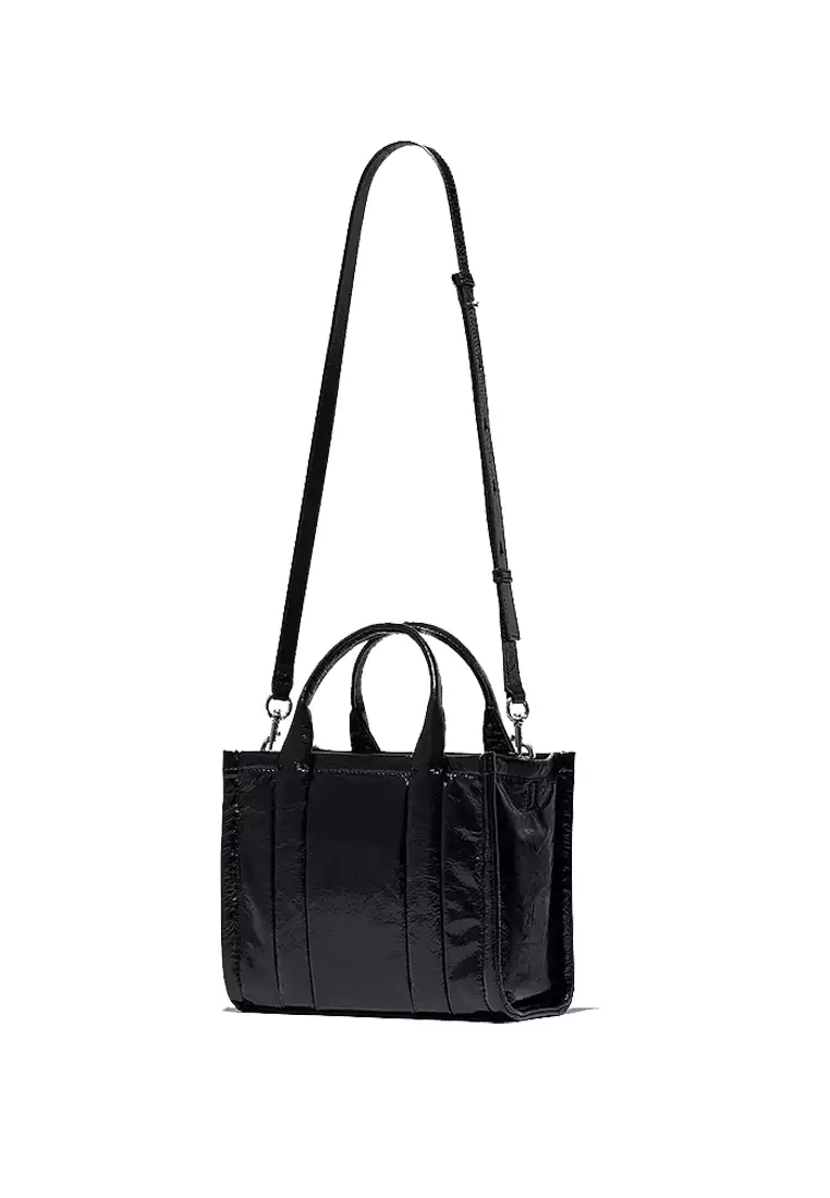 Buy Marc Jacobs The Shiny Crinkle Small Tote Black H065L01PF22