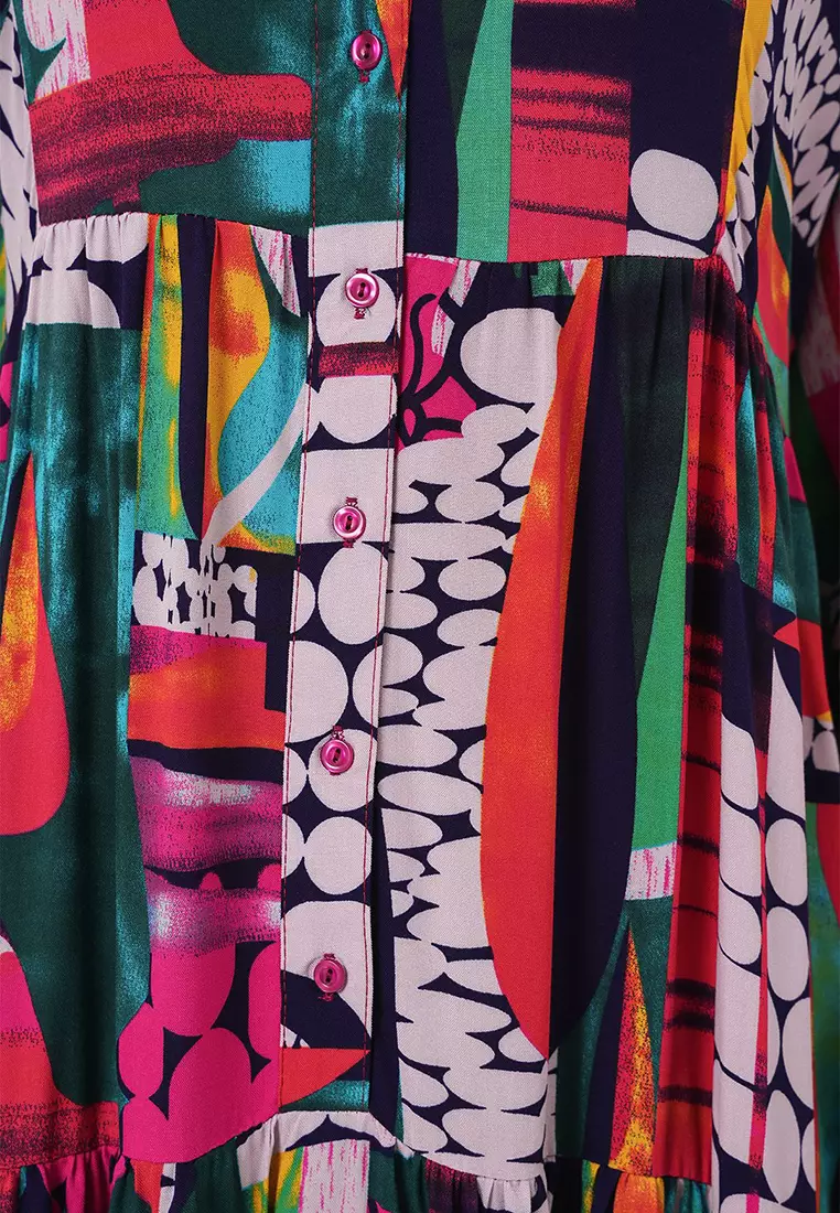 Modest Viscose Maxi Dress