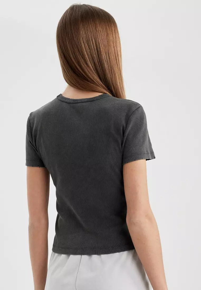 Buy DeFacto Short Sleeves Tee Online ZALORA Malaysia