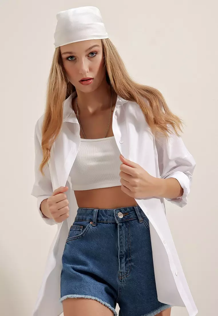 Oversized Long Sleeves Shirt