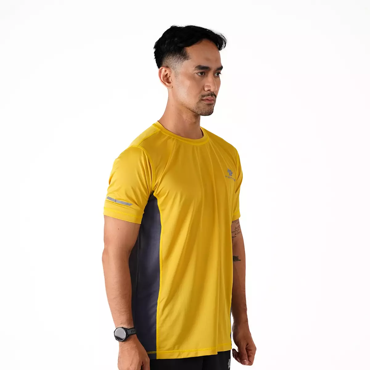 Tiento Kaos Olahraga Lari Baju Running Gym Dry Fit X-Lite Neo Pria