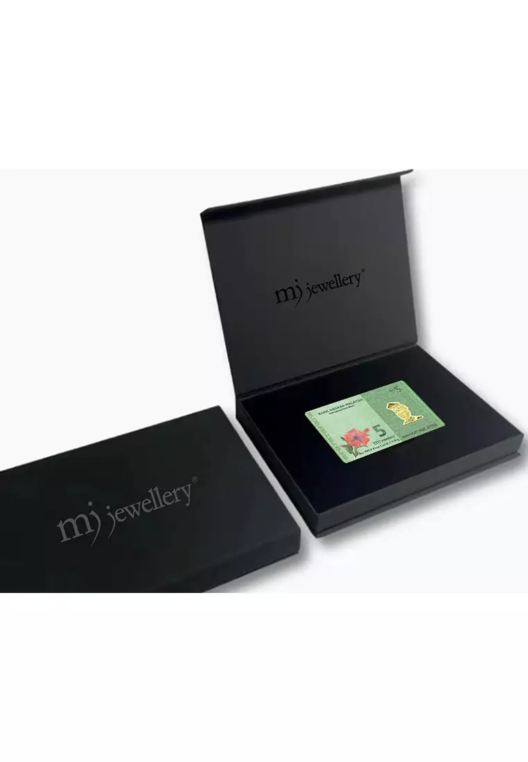 5G Gold Collection 999.9/24K Malaysian Ringgit Series Gold Bar (0.5g)