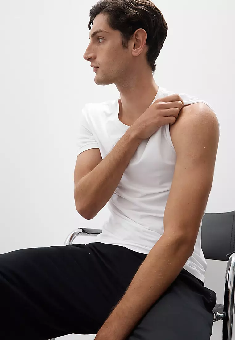 Supima Cotton Blend T-Shirt Vest