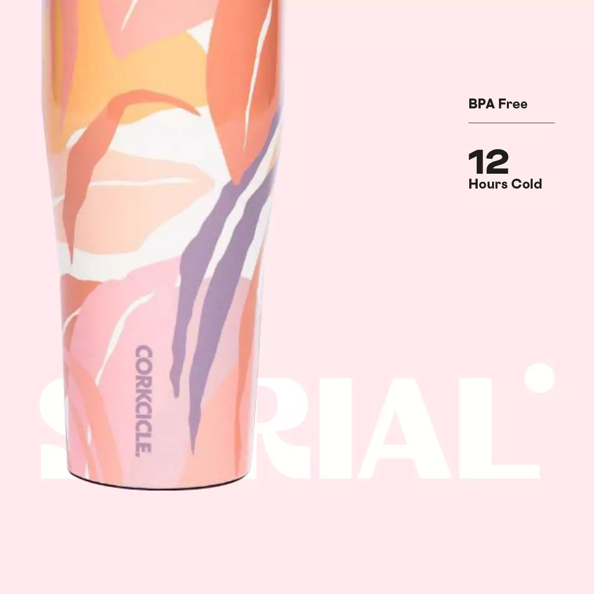 CORKCICLE Go Cup XL 30oz - Tropical Hideaway