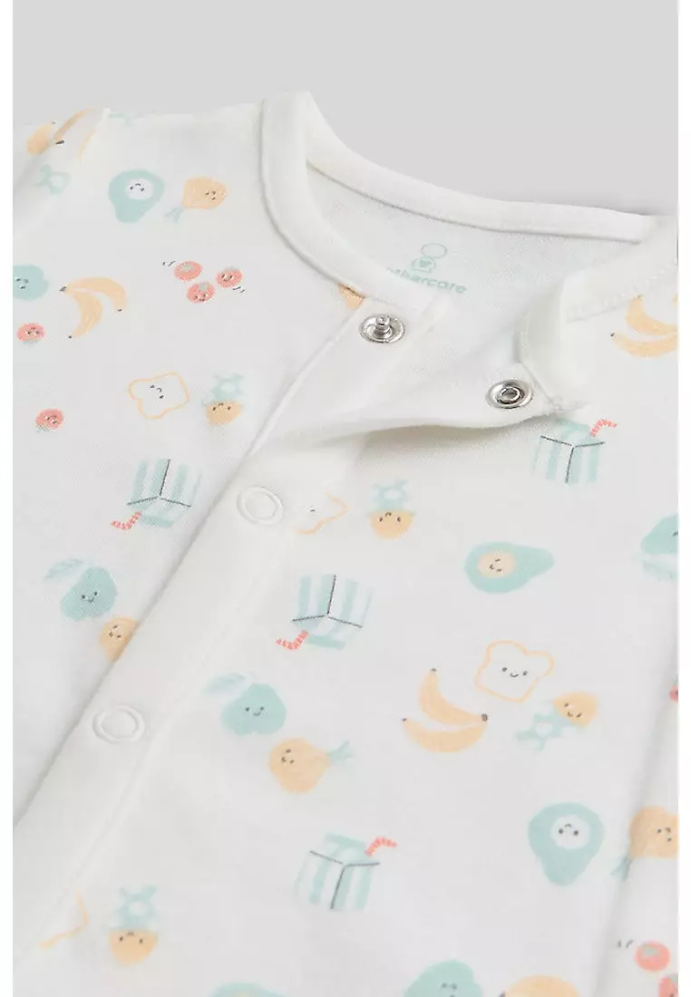 2 Pack Breakfast Friends Rompers