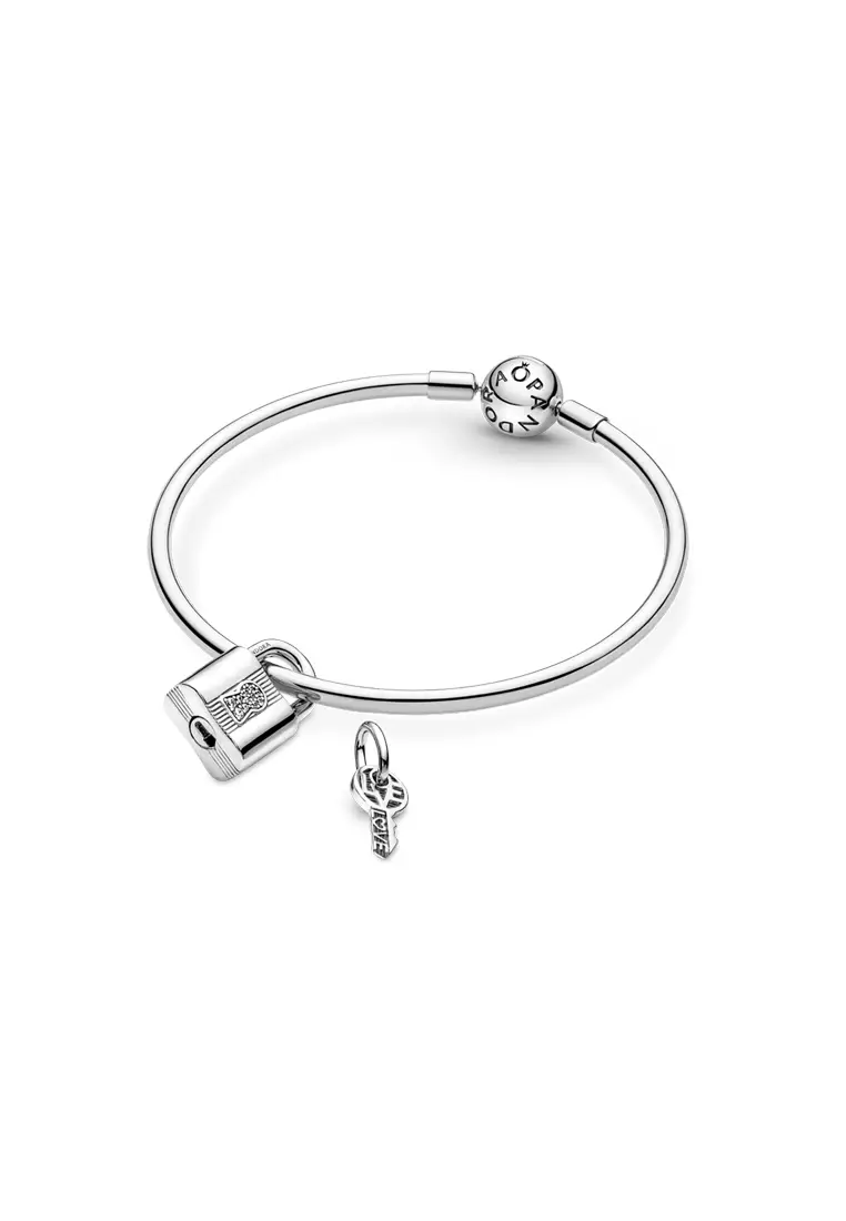 Pandora Padlock and Key Dangle Charm