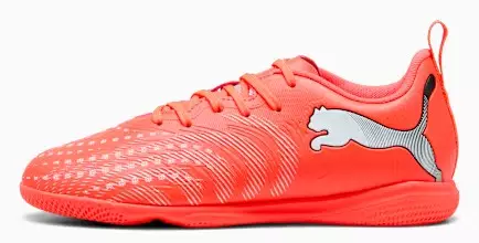 PUMA Future 9 Play It Jr 10892701 - Sepatu Futsal Anak (Merah)