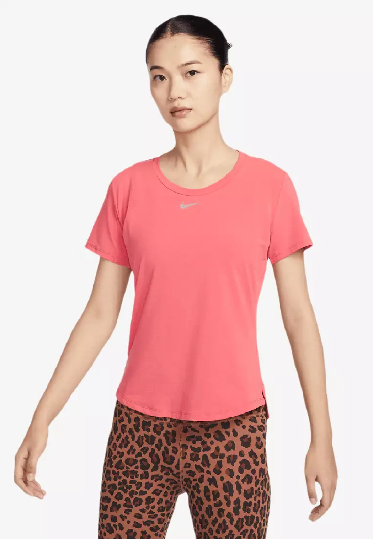 Buy Nike Dri FIT One Luxe Women s Standard Fit Short Sleeves Top