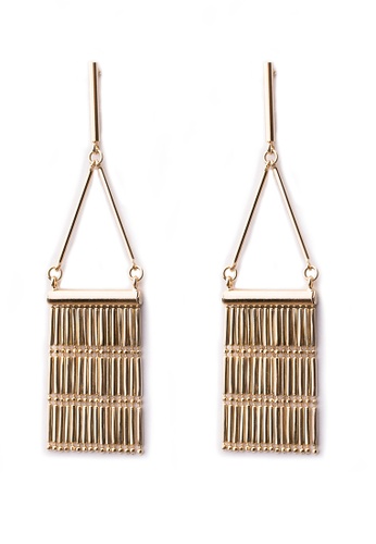 Buy Gung Jewellery Diva Tassel Earrings In Gold 2021 Online Zalora Singapore