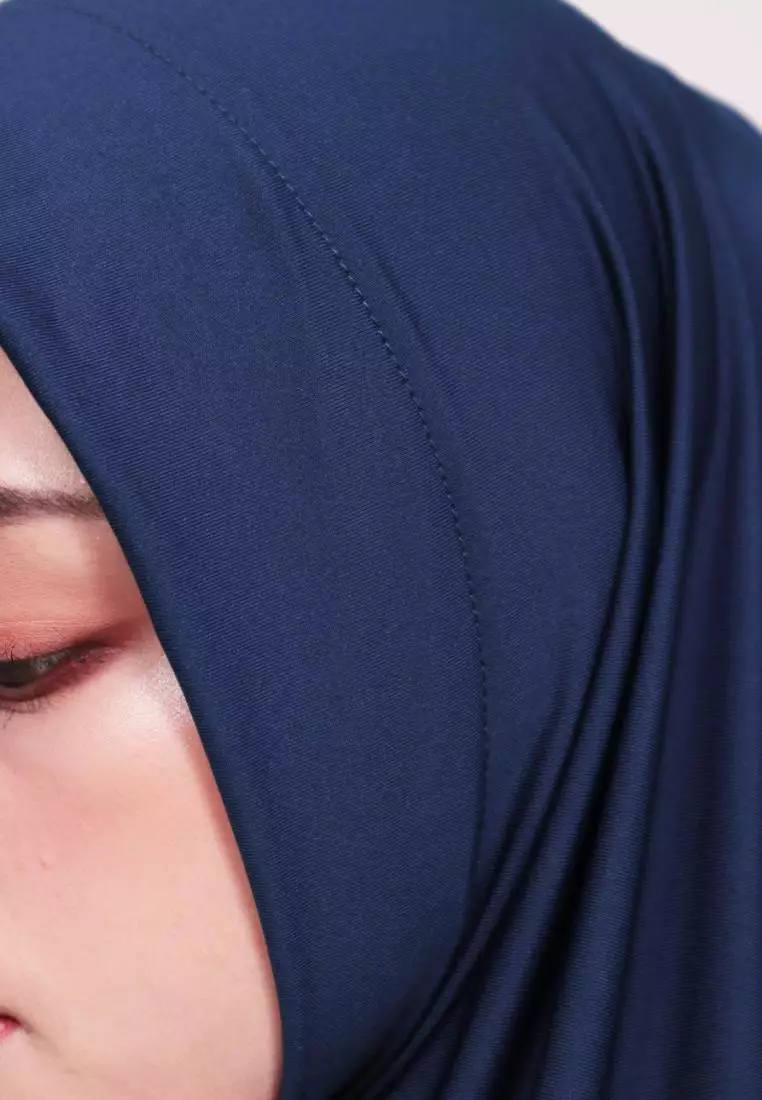 DH007 Hijab Instan Berlin Navy