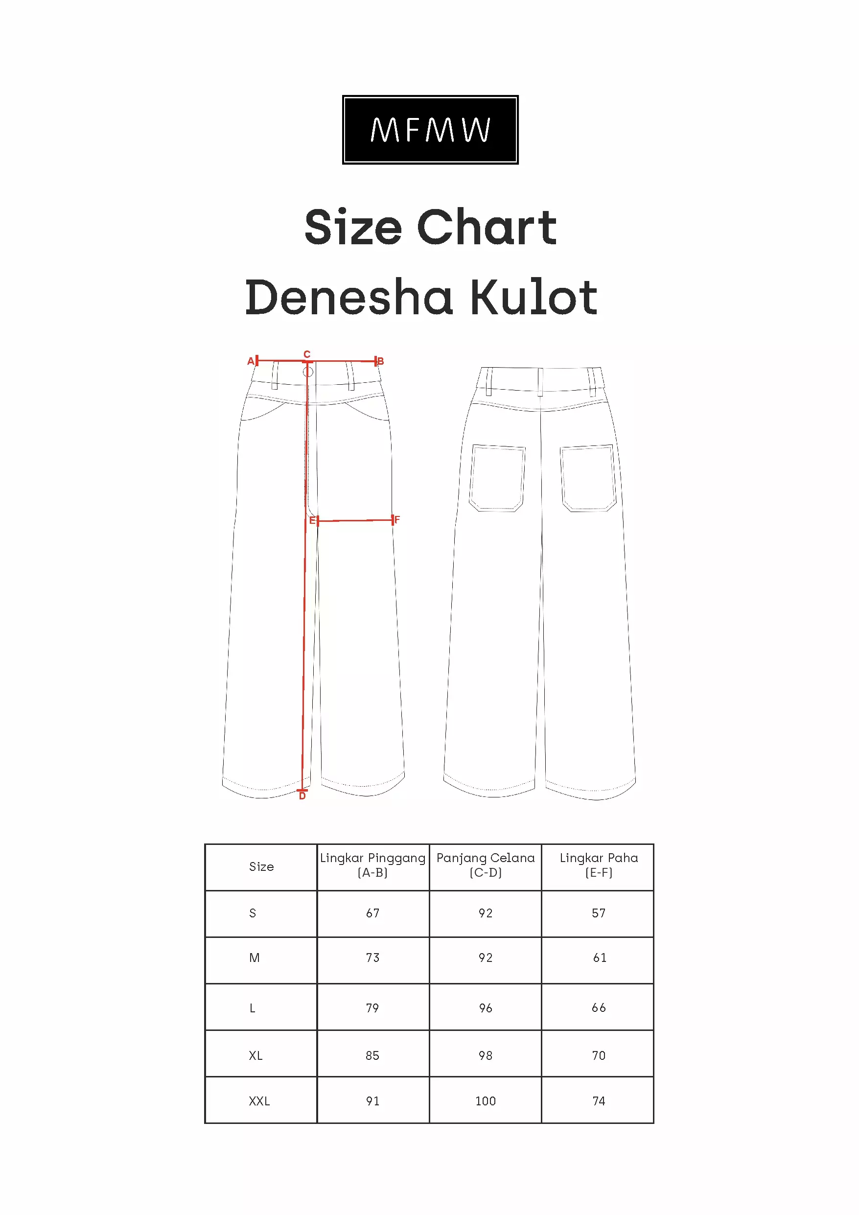 MFMW Denesha Celana Panjang Kulot Olive