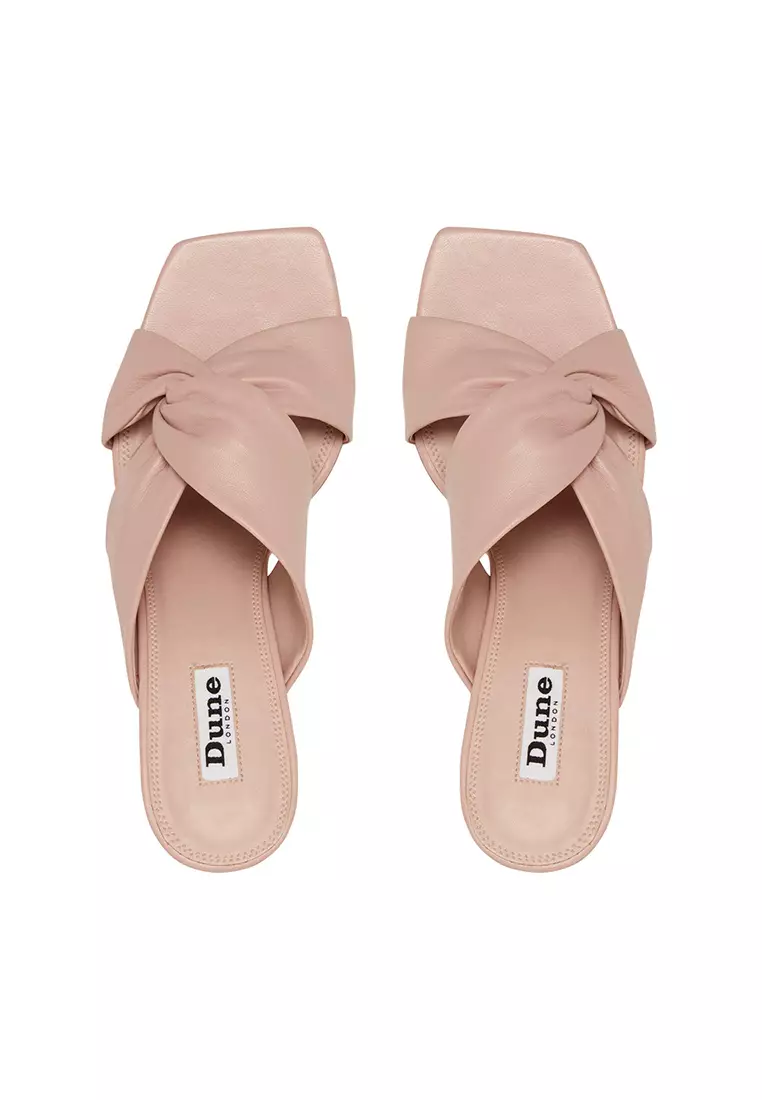 Dune mule slippers hot sale