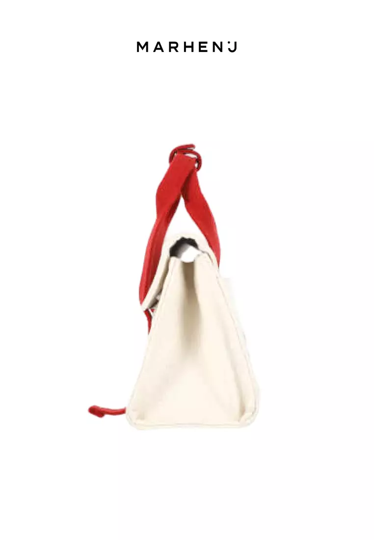 ROY NANO Canvas Crossbody Bag Heart Signal
