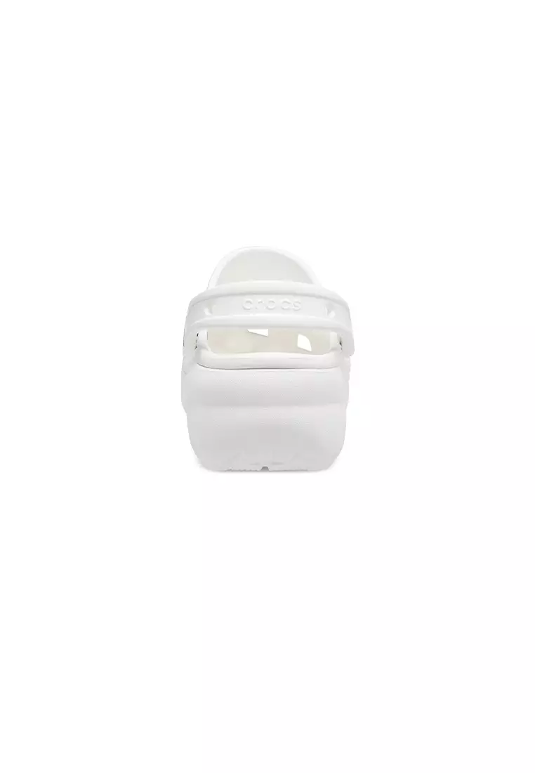 Women's Classic Paltform Clog In White