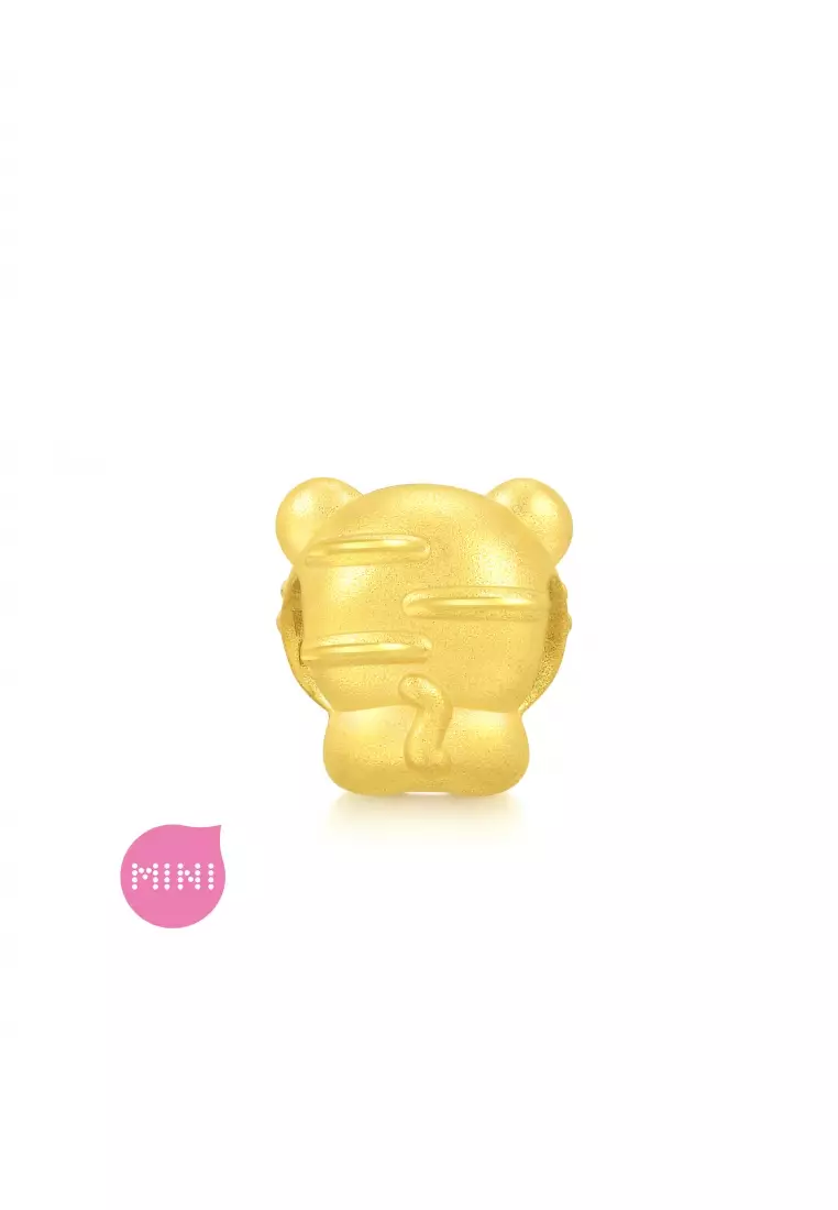 Charme 999 24K Gold Chinese Zodiac Tiger Charm 93693C (Bracelet not included)