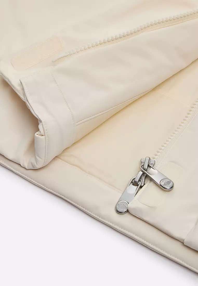 WOMEN'S LOOSE FIT CARGO HOODED JACKET