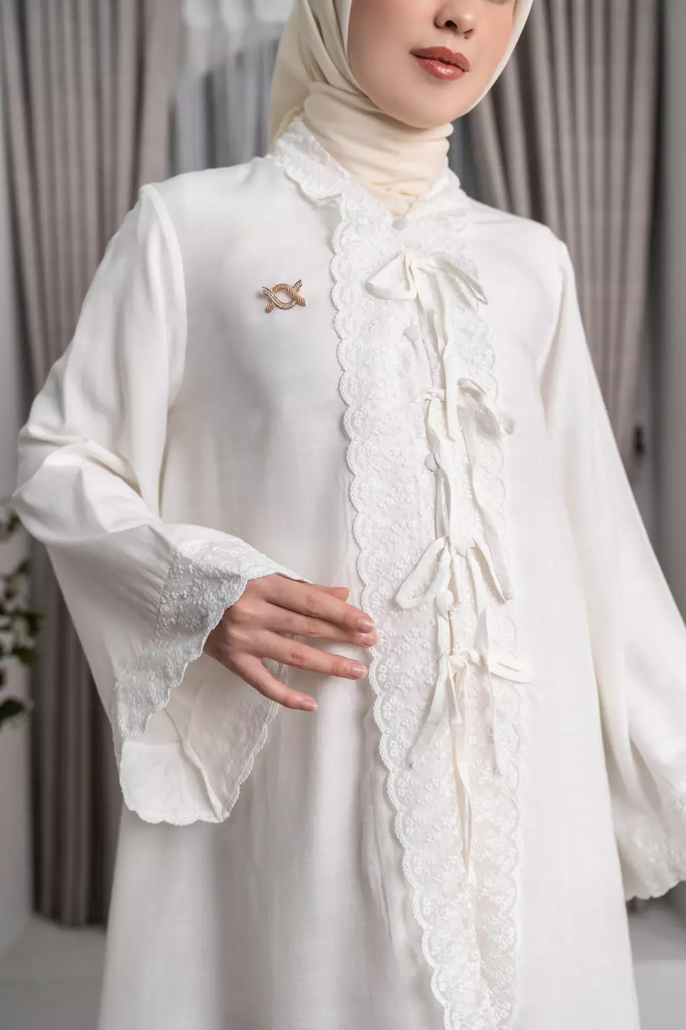 Klamby - Ratimaya Tunic White Dove-M
