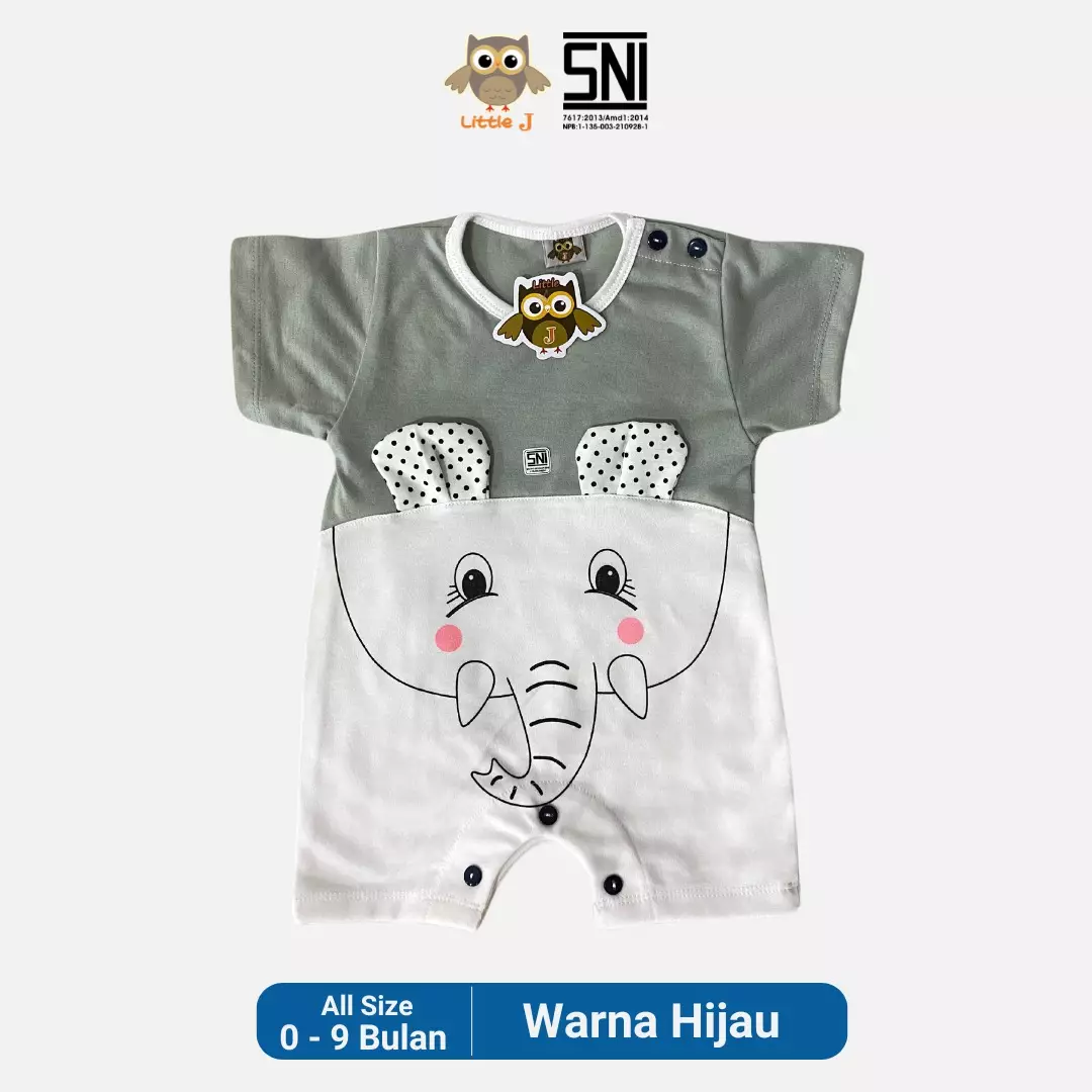 Jual Little J Little J Playsuit Baby Bodysuit Romper Bayi Baju
