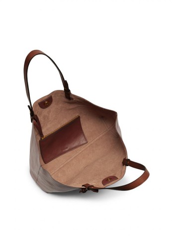 Jual Fossil  Fossil  Rachel Leather Tote Henna Tas 