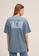 MANGO KIDS blue Teens Printed Cotton-Blend T-Shirt E9FD7KAC4B6BBAGS_5