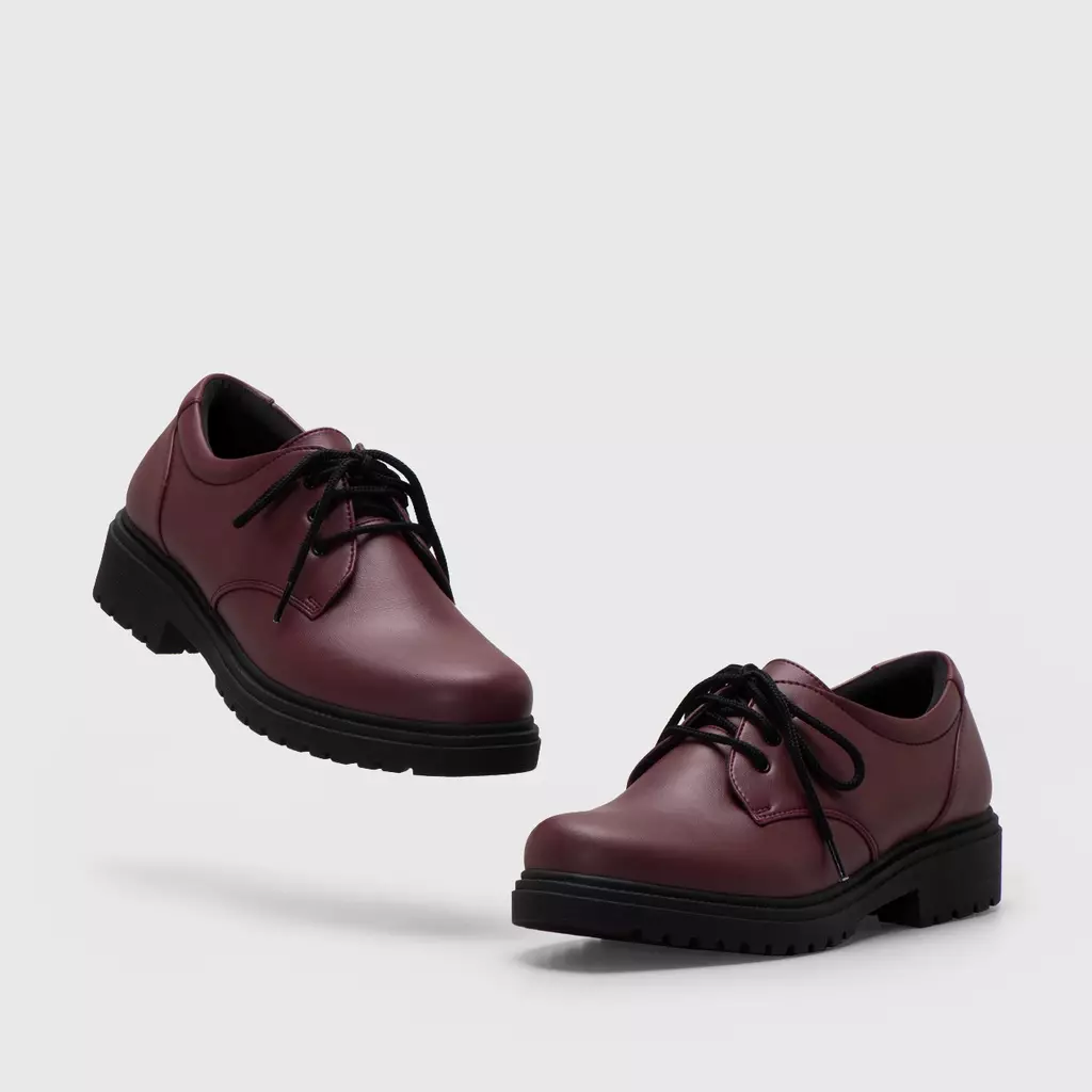Vailey Oxford Matte Maroon