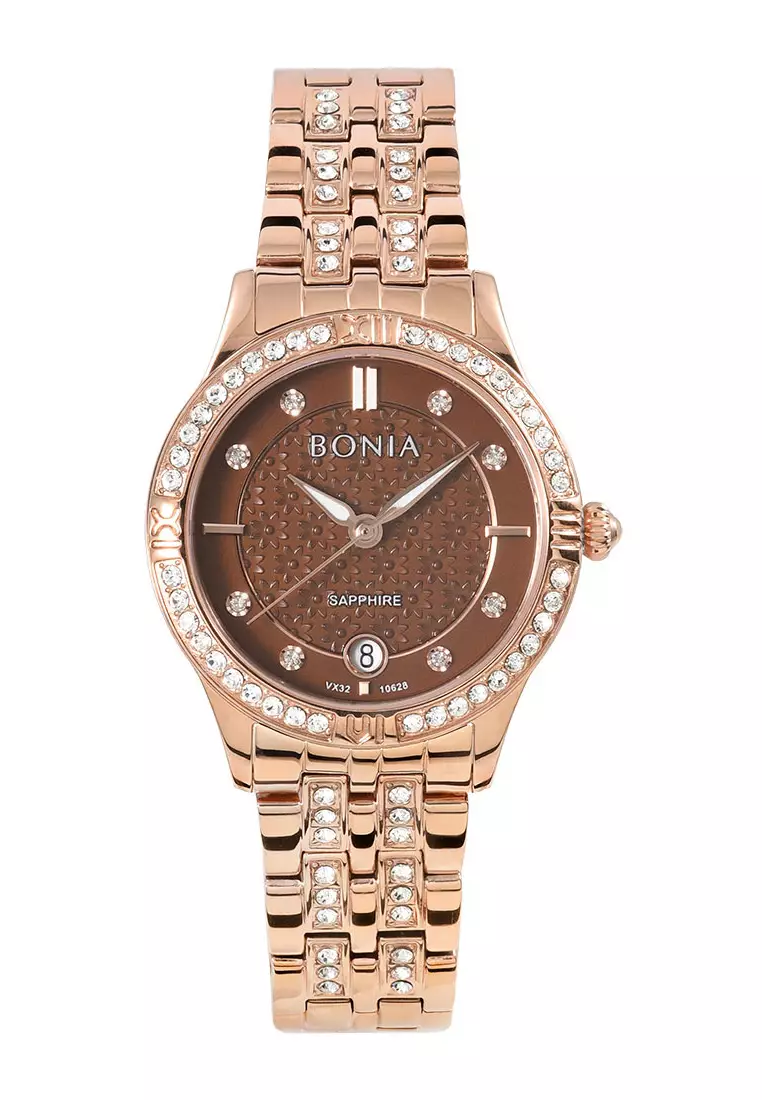 Bonia deals watch swarovski