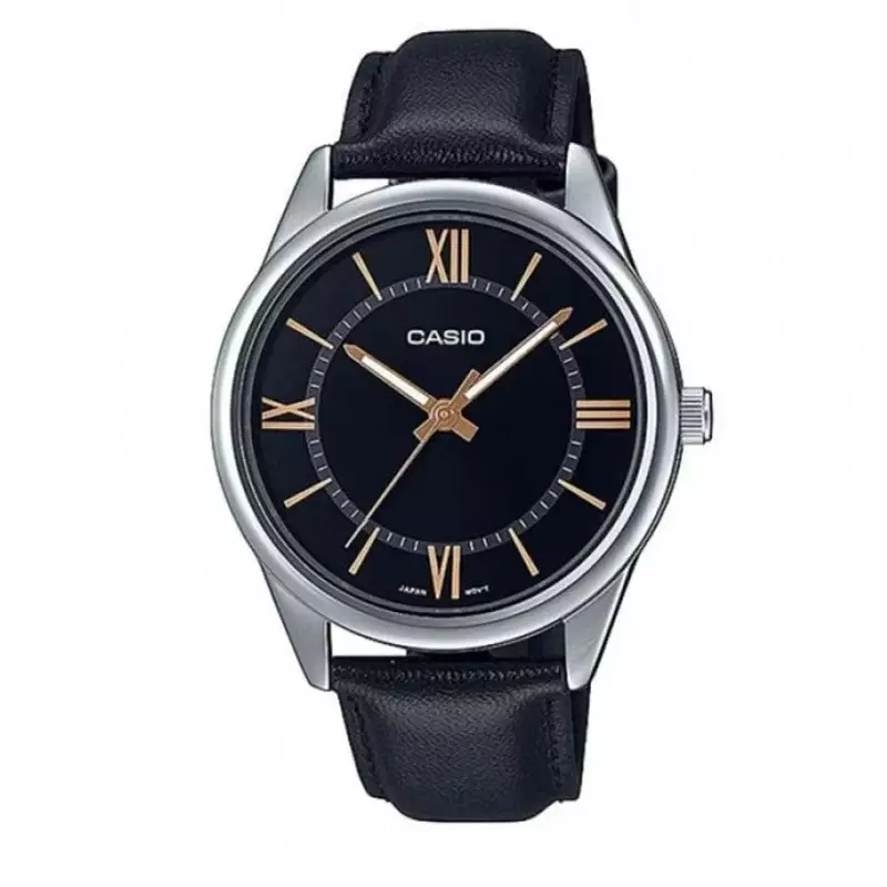 CASIO MTP-V005L-1B5UDF SILVER BLACK