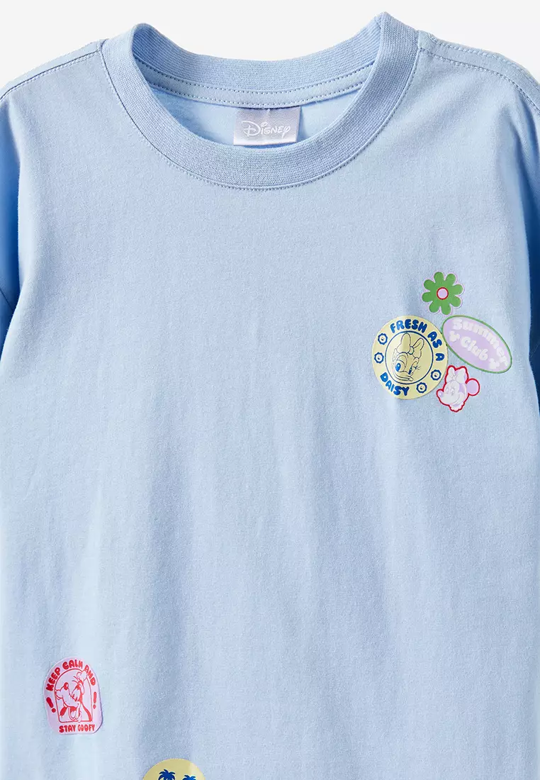 Licensed Drop Shoulder Short Sleeves Tee