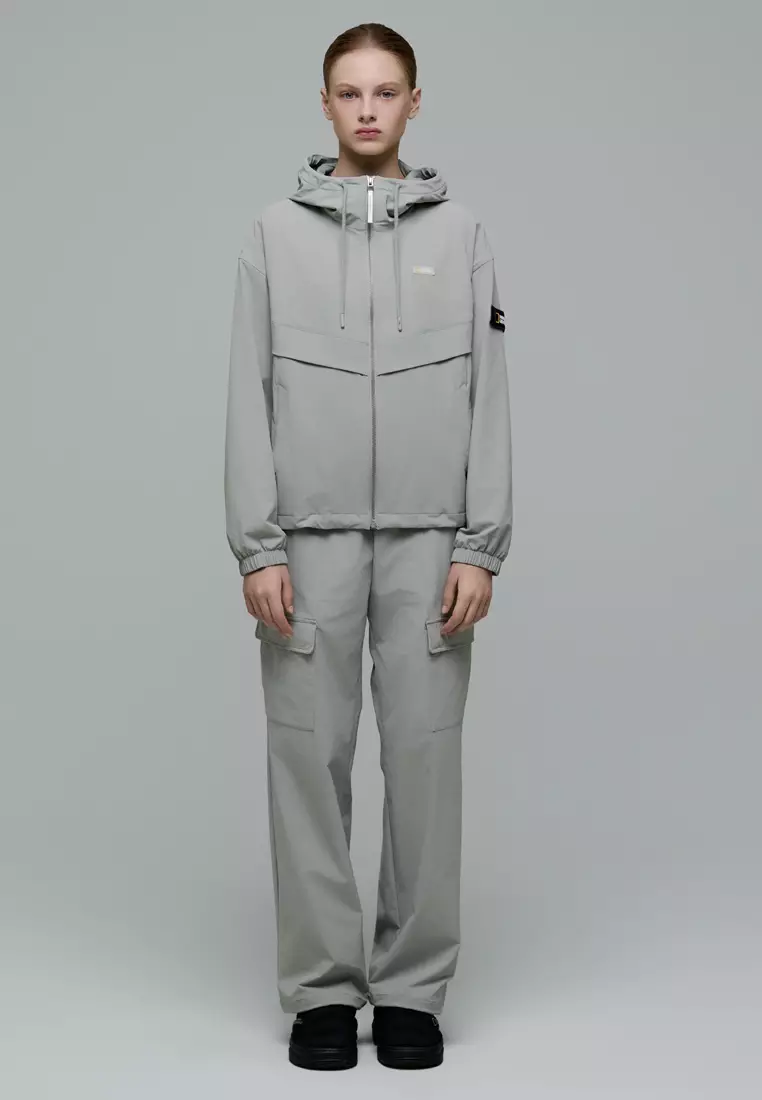 Women's ARCHELON Woven Stretch Hooded Zip-Up Jacket